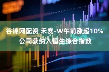谷锦网配资 禾赛-W午前涨超10% 公司获纳入恒生综合指数